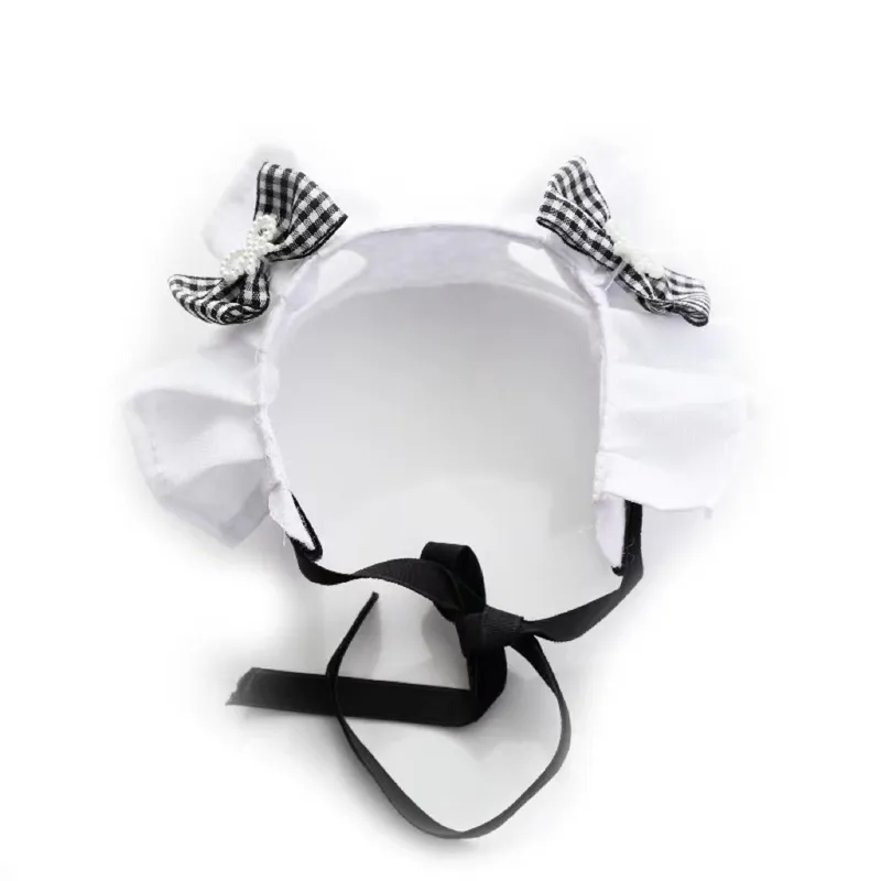 Cats Transform Into Cute Princess Dresses - White Single Headdress