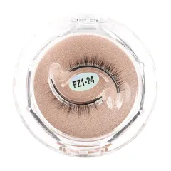 New Temperature Sensing Glue Free Self Adhesive Pair Of Eyelashes - Fz124 - View 1