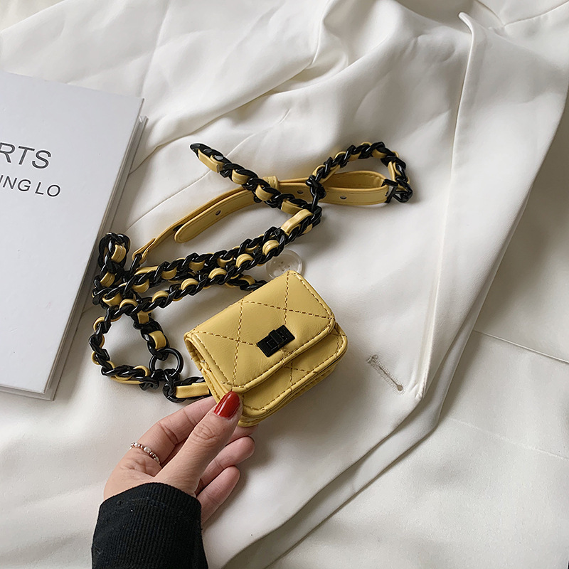 New Trendy Fashion Rhombus Mini Square Bag