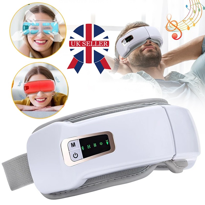 Heated Eye Massager With Vibration Soothing Mask For Relaxation — image 8