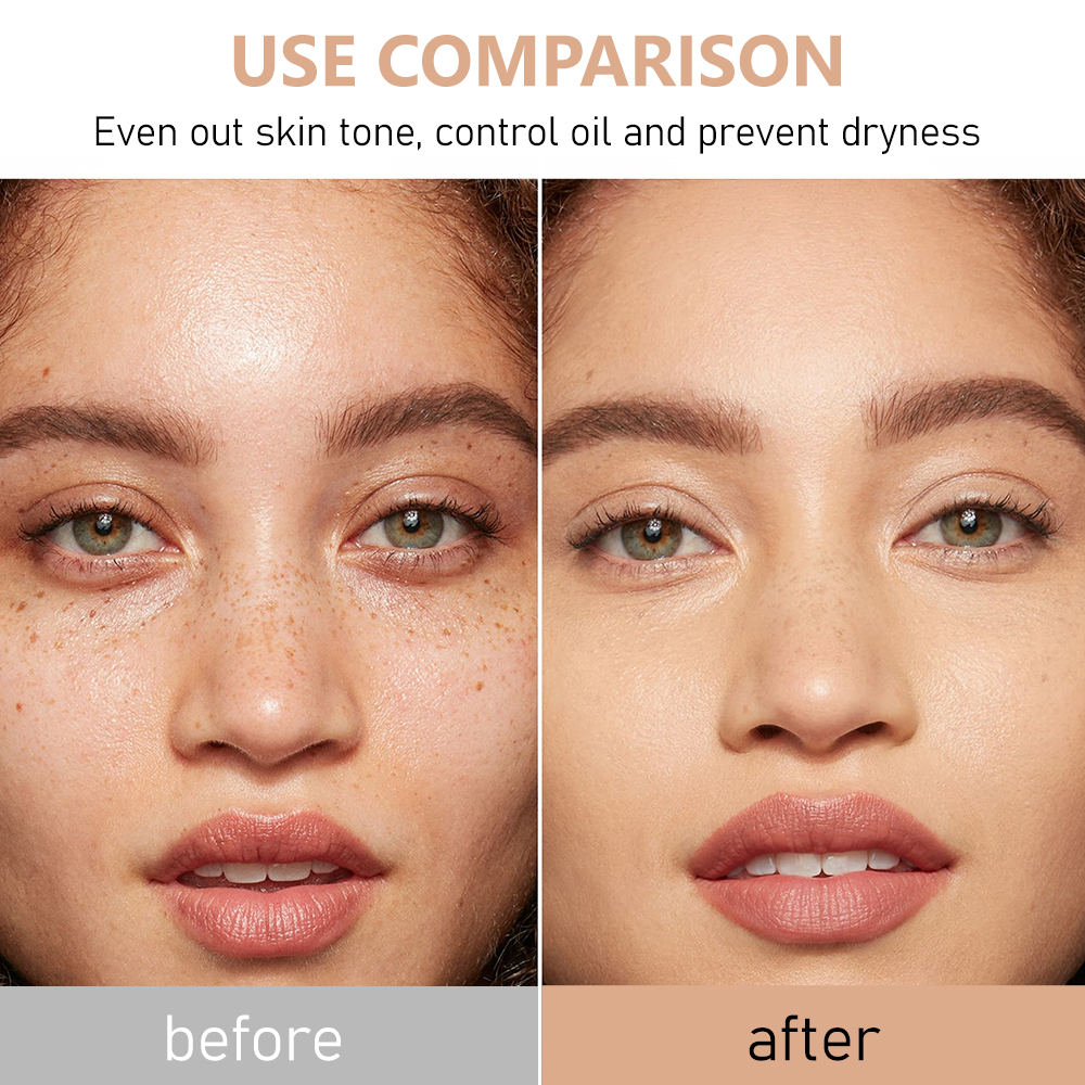 Hydrating Lightweight BB Cream, Long-wear Natural Fit Tinted Makeup Base, Non-cast White Sun Protection Primer, 30g — foto 2