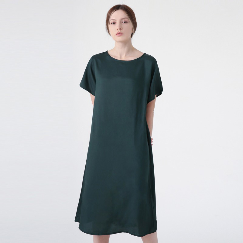 Solid Color Simple Mid-length Cool Women's Skirt