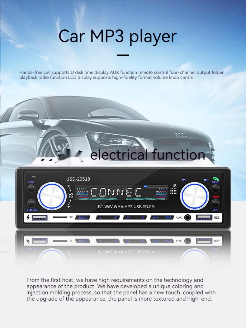 Title 1, Car MP3 Bluetooth Player With Charging Function...