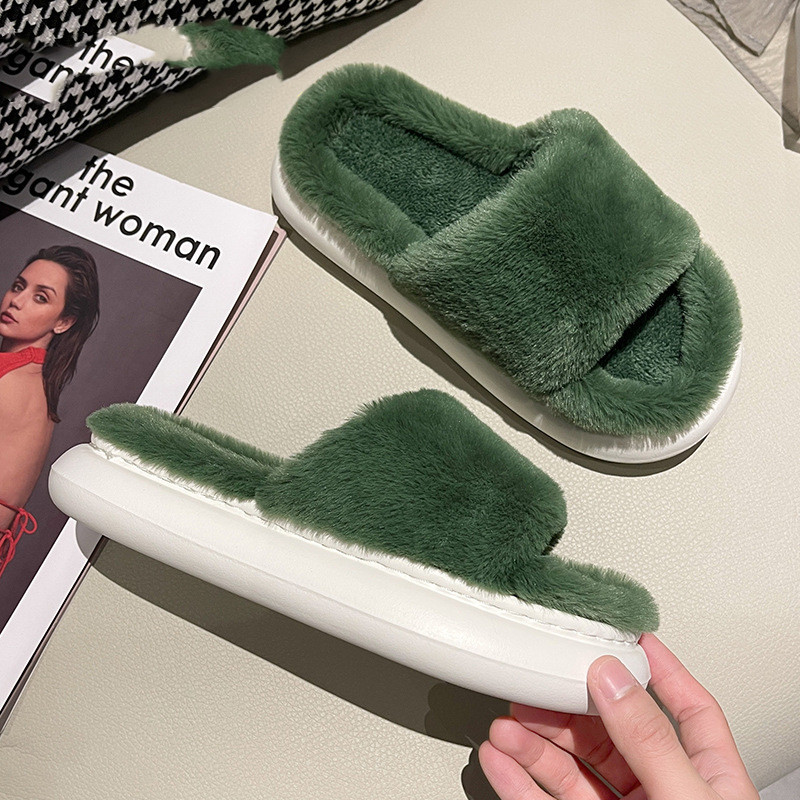 Cute Cotton Slippers For Bedroom In Autumn And Winter