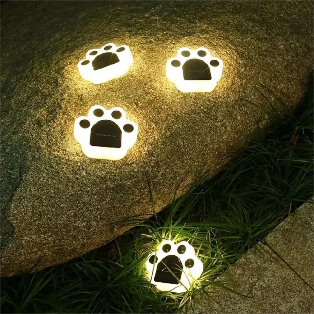 Title 4, LED Solar Garden Lights Outdoor Waterproof Anim...