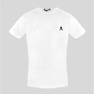 T-shirt Youth Street Style Round Neck Printed Short Sleeve - White