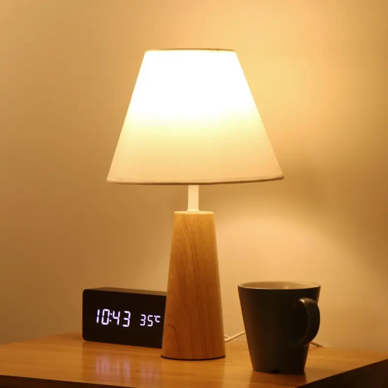 Solid Wood Lamp Bedroom Head of Bed