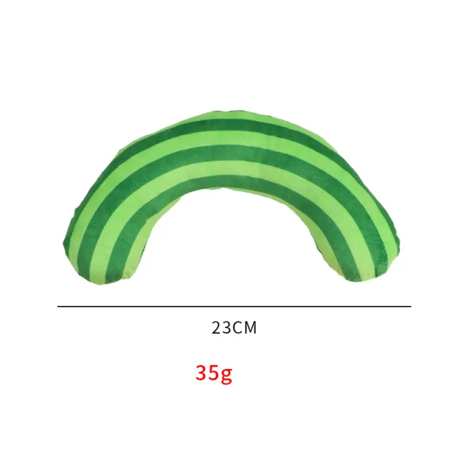Cat Toy Set Cat Noise Toy With Built In Catnip Striped Pattern Cat Pillow Green - Shop at LoveMi