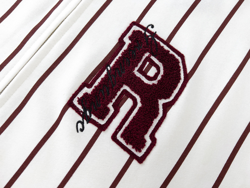 Blue And White Striped Hip Hop Street Retro Wear Autumn And Winter Thin Sweater