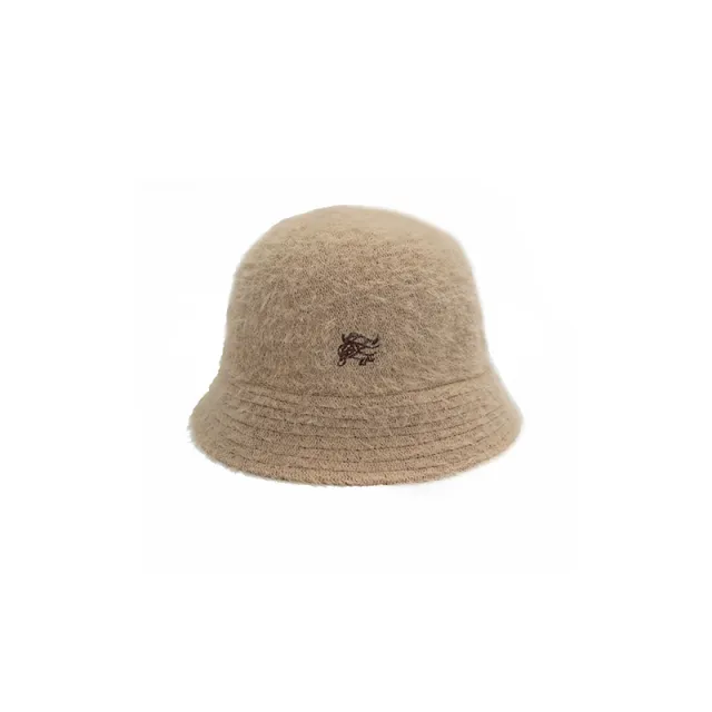 Street Fleece Bell Hip Hop Bucket Hat Khaki - Shop at LoveMi