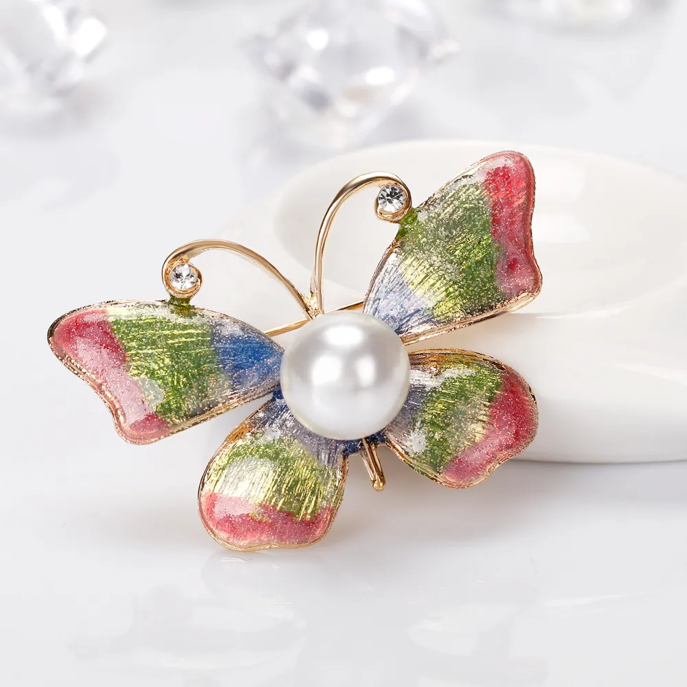Japanese And Korean All Match Butterfly Brooch - Butterfly