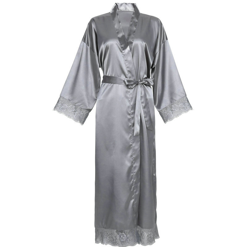 Title 10, Lace Nightgown Homewear Bridal Dressing Robe Sa...