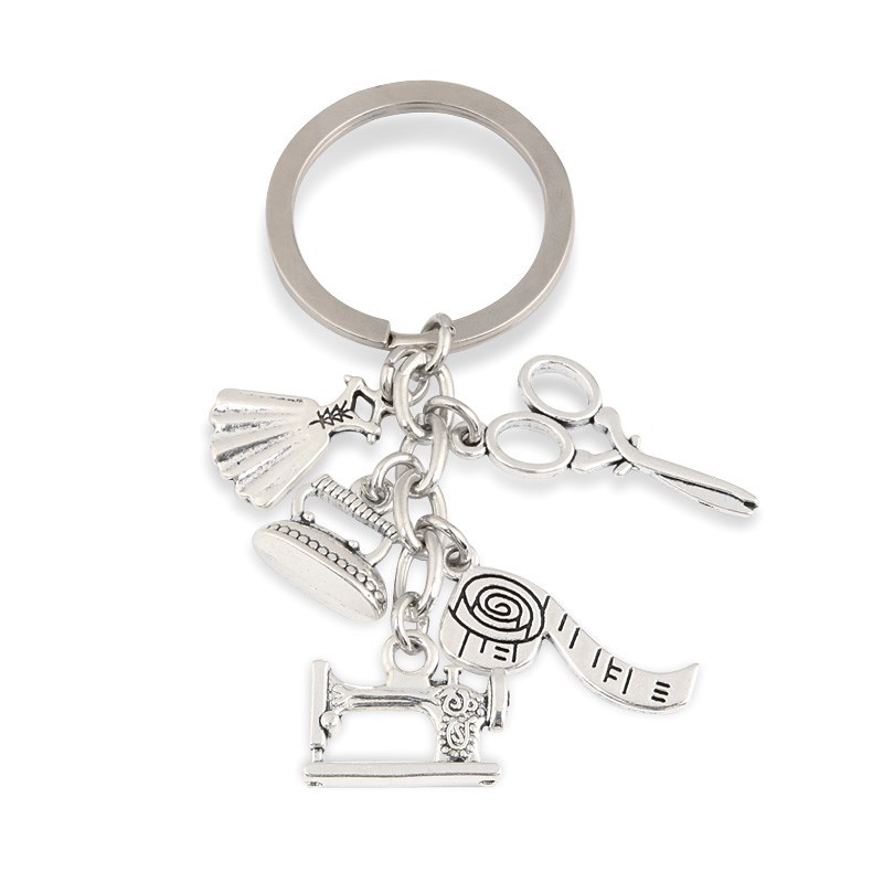 European And American Jewelry Backpack Pendant Keychain