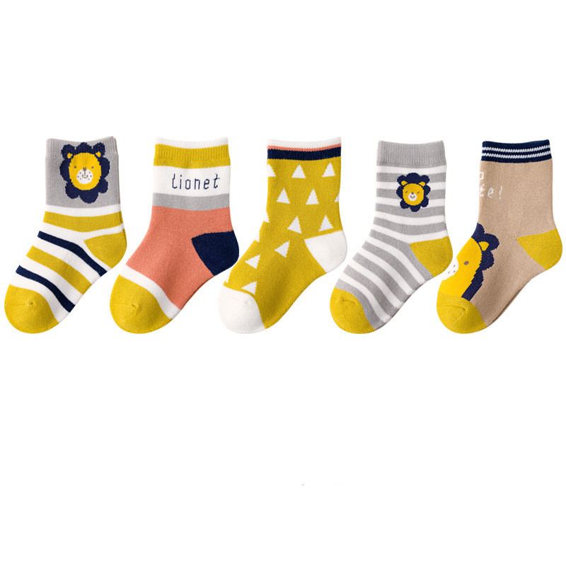 Autumn And Winter Baby Cotton Padded Socks 5 Style - Shop at LoveMi
