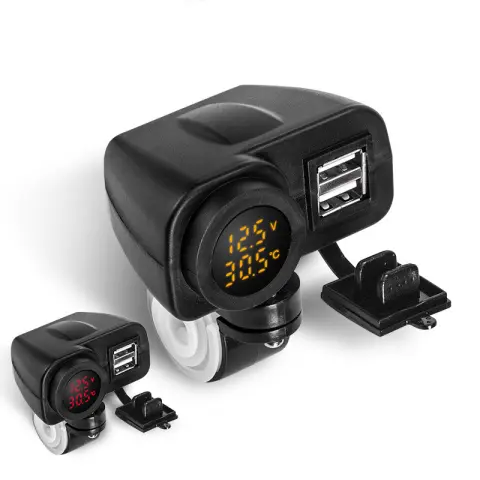 Motorcycle Car Mobile Phone Charger Waterproof with Switch