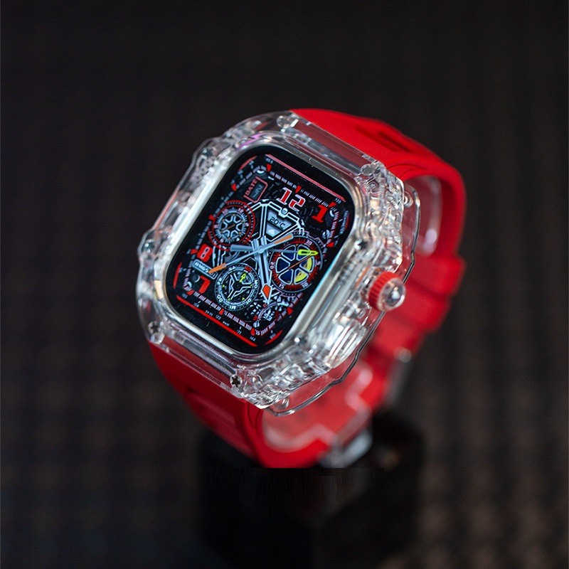 Transparent Red 49mm