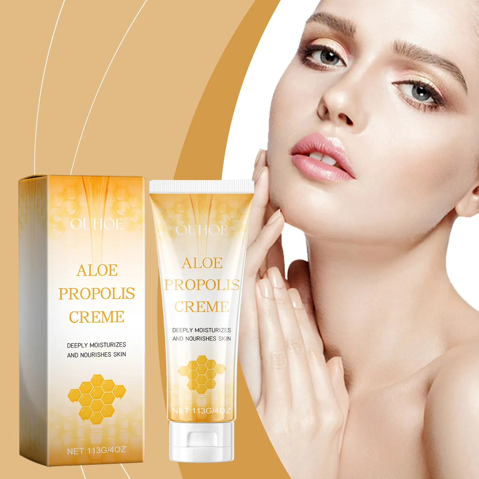 Aloe Propolis Moisturizing Cream 113g 1 Box