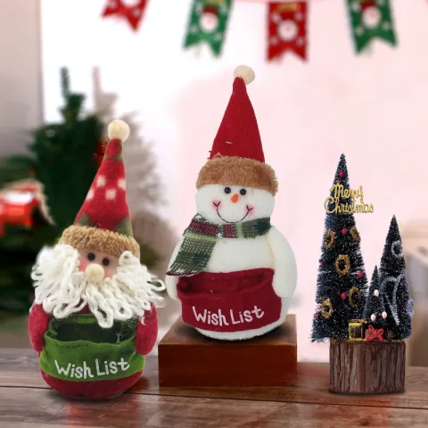 Christmas Decoration Cartoon Doll Atmosphere Gift Elderly)