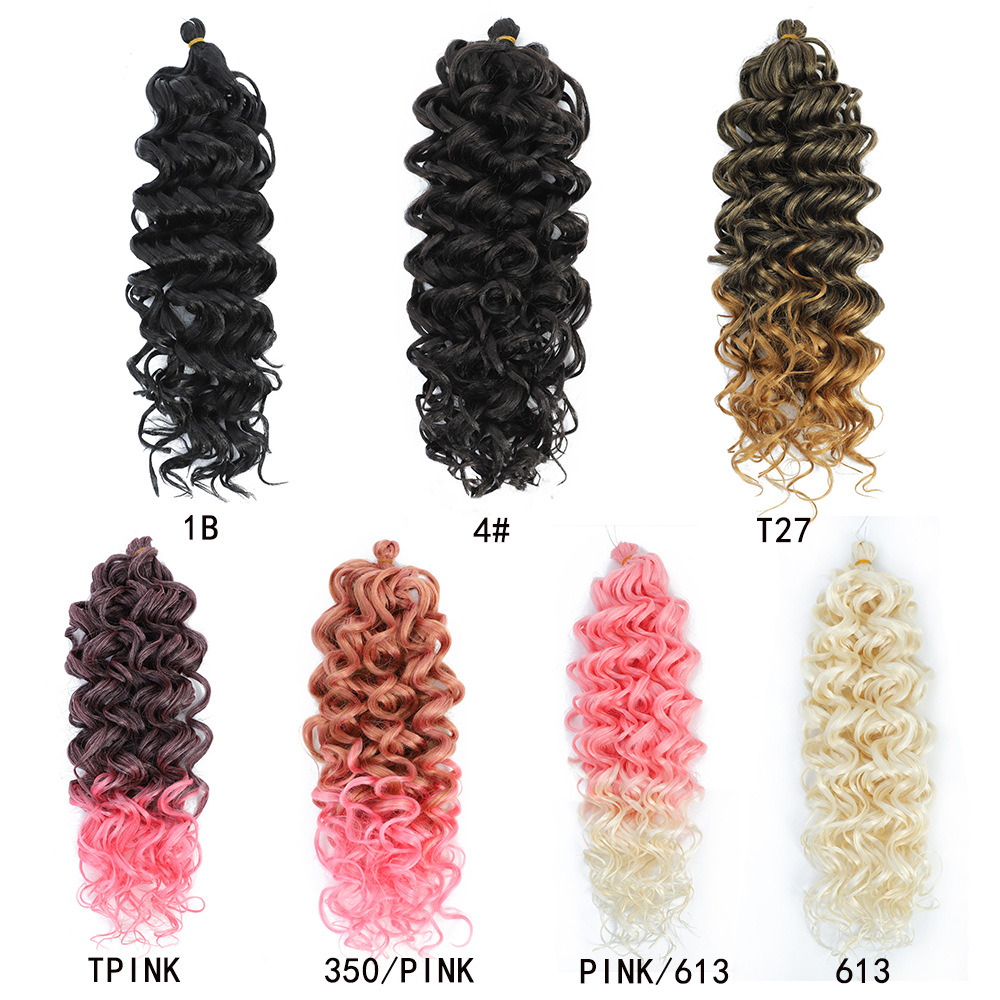 New Crochet Hair Wave Braided Curls 1B - Shop at LoveMi