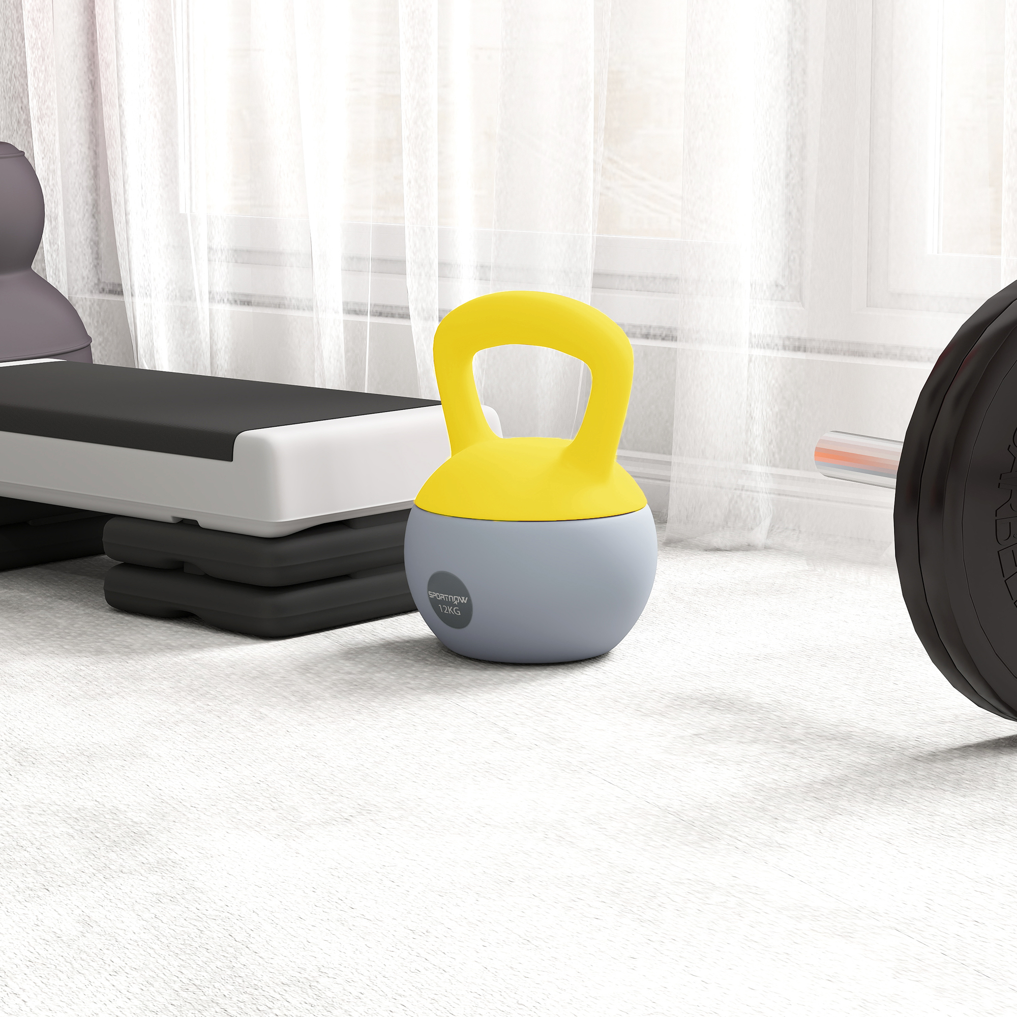 12 Kg Soft Kettlebell With Anti Slip Handle, Suitable For Home Gym — image 2