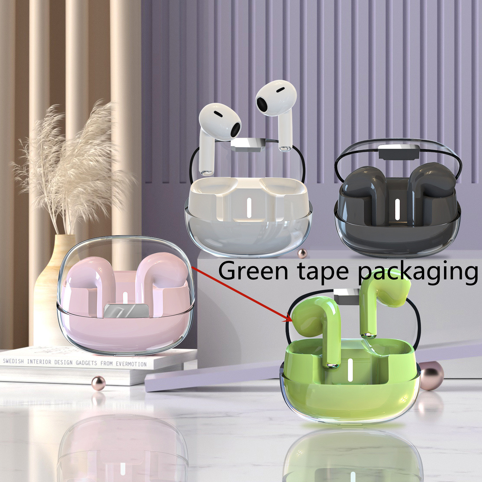 Bluetooth True Wireless Sports Headset with Noise Reduction - 第 6/10 張圖片