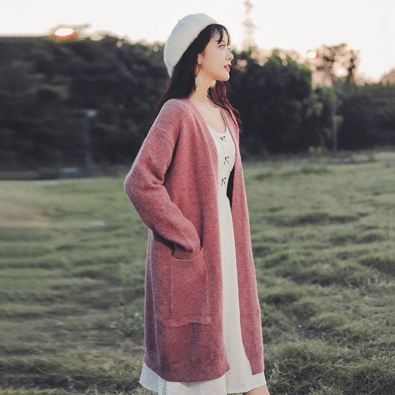 Lazy Cardigan Design Niche Sweater