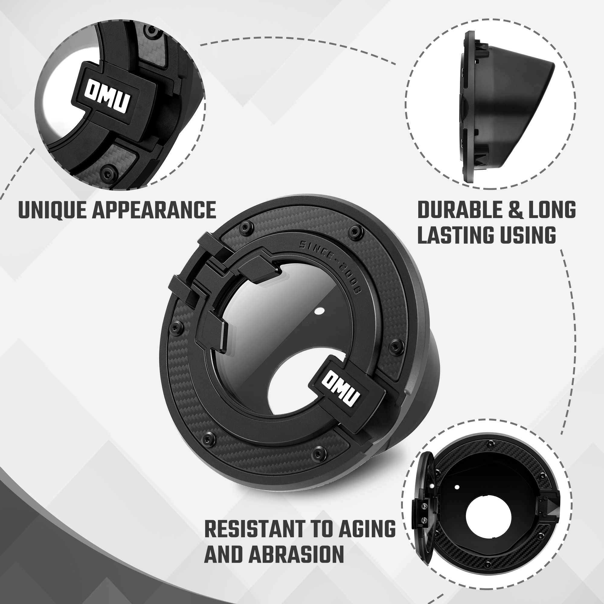 Capsule Gas Tank Cover For Wrangler JL 2018