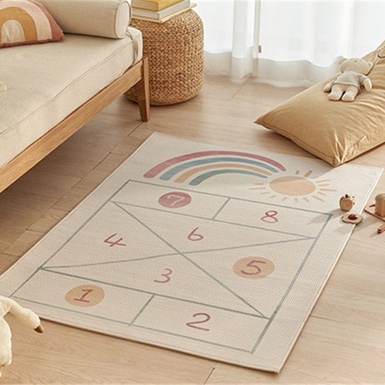 Children's Cartoon Rainbow Number Crawling Non-slip Play Mat