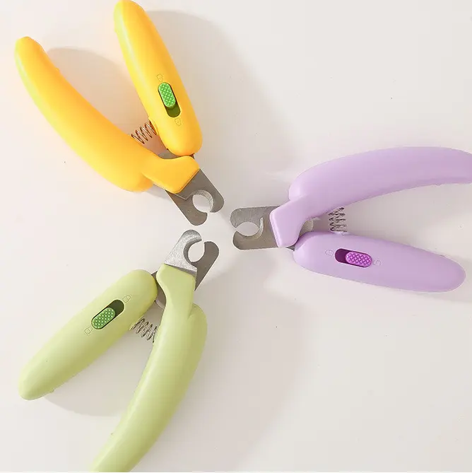 Newly Designed Pet-specific Banana-shaped Nail Clippers