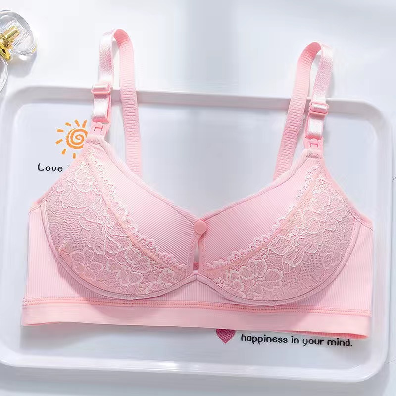 Title 7, Reggiseno allattamento con bottone frontale, pu...