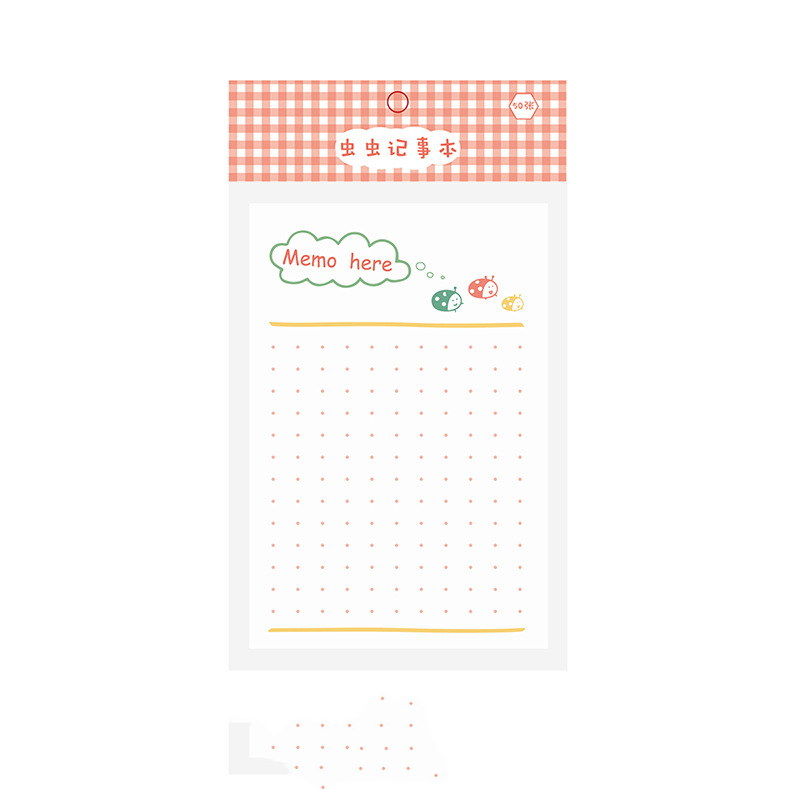Cute Cartoon Plan Note Pad Portable And Tearable - 7