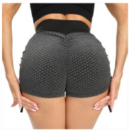 High waist stretch drawstring tights Black - Shop at LoveMi