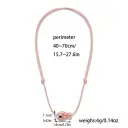Colorful Fish Pendant Necklace, Adjustable Wax Cord Chain, Cute Polka Dot Fish Charm, Minimalist Boho Style Statement Jewelry For Women view 10