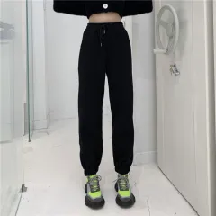 Leggings Pants Plush Fashion Show Thin Women - Plush Black - View 1