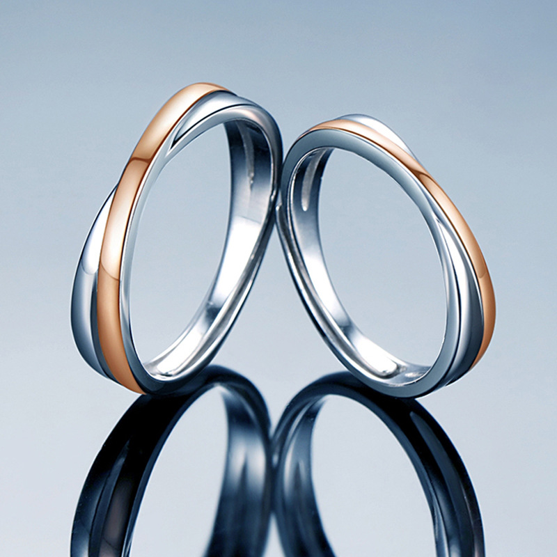 Couples Ring Sterling Silver For Men And Women