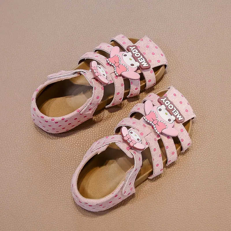 2026 Summer Baby Girls Closed-Toe Roman Sandals