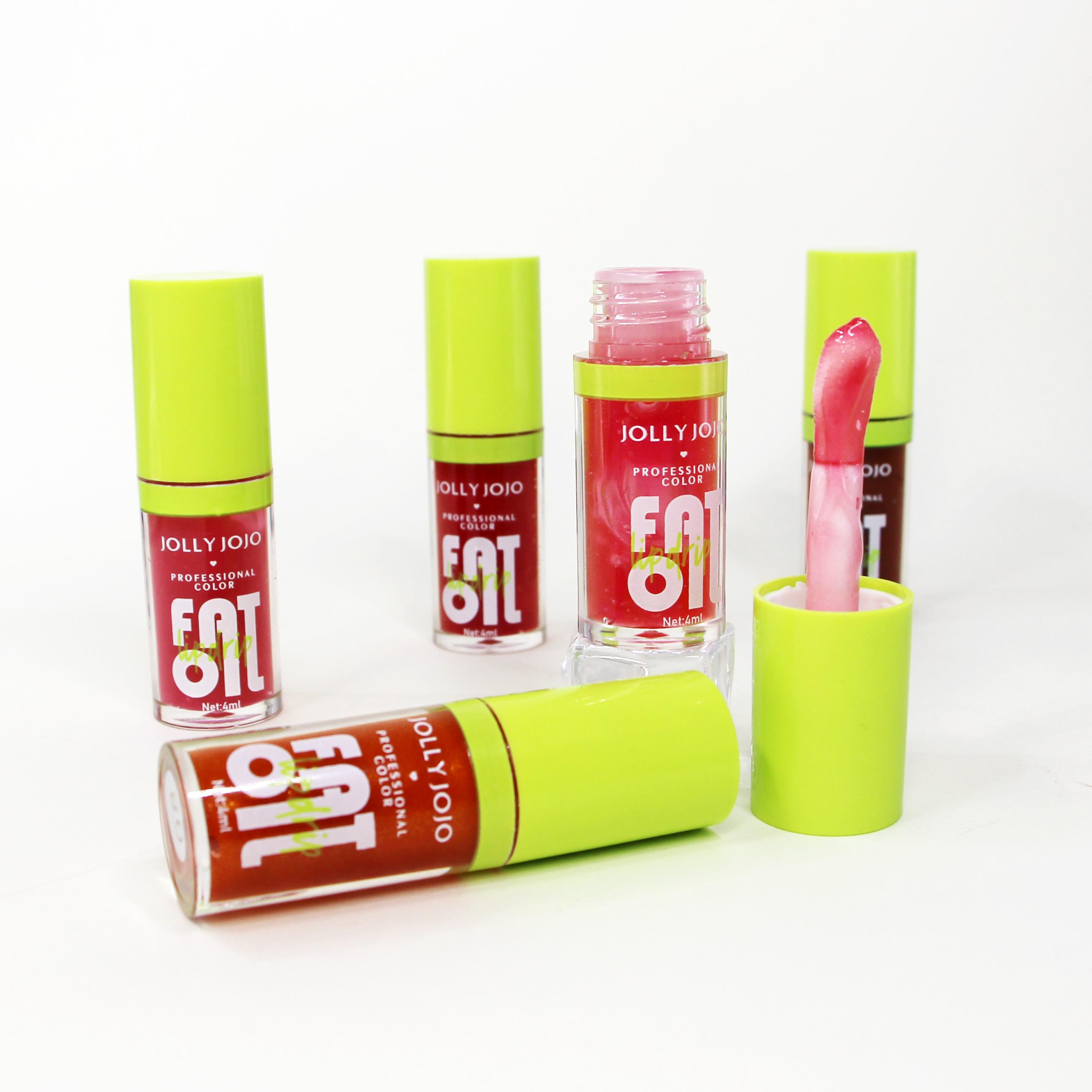 8-pack Vegan Tinted Moisturizing Shimmering Lip Oil Lip Gloss,Self-pickup Only image 6