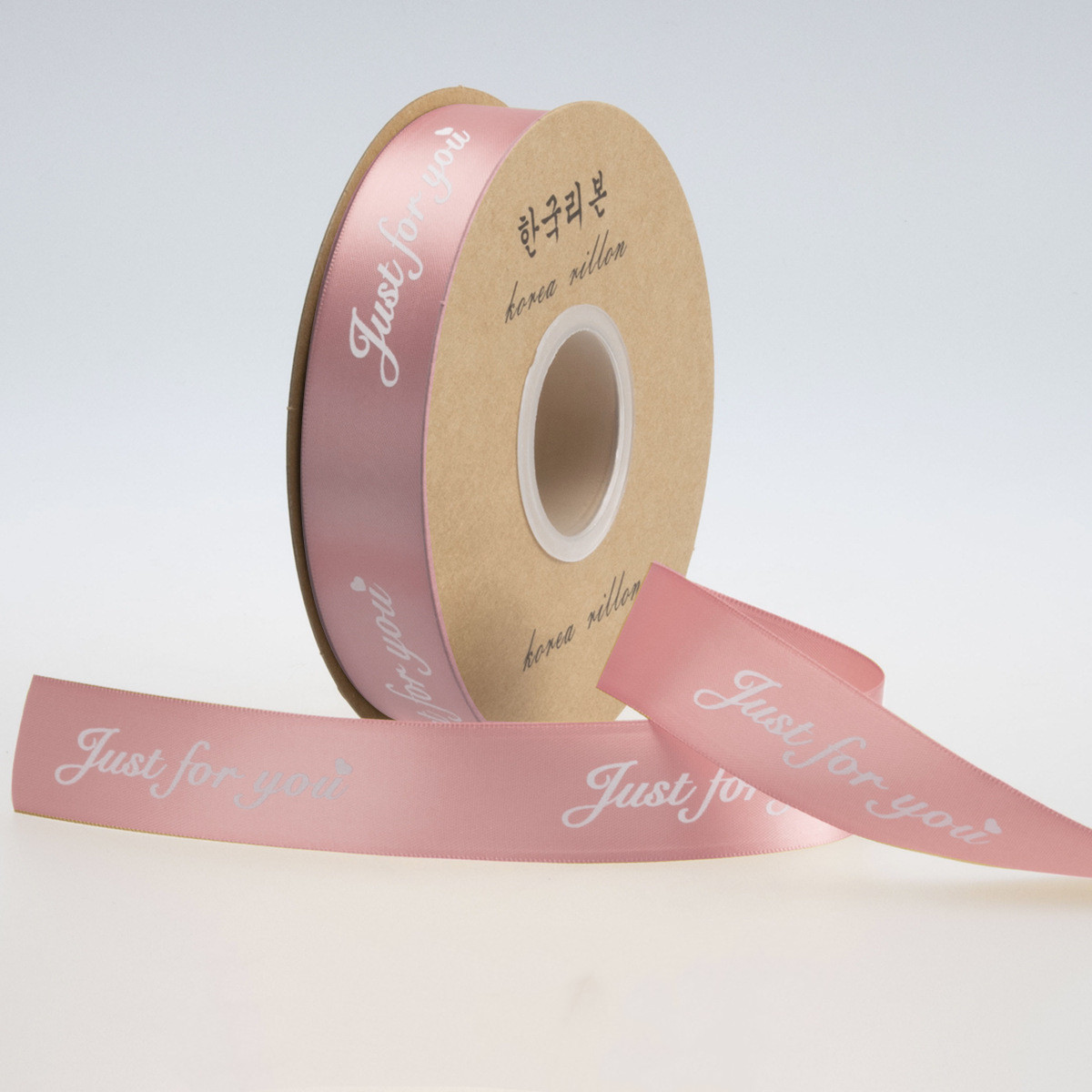 Flower Bouquet Ribbon Printed English Letter Ribbon
