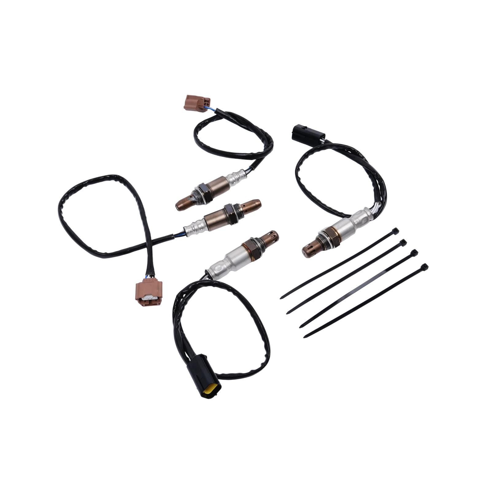 4pcs Up&Downstream O2 Oxygen Sensor For -Nissan 370Z Infiniti G37 3.5L 3.7L