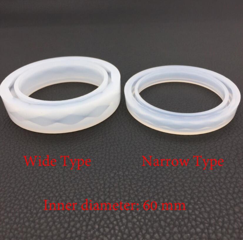 New Crystal Epoxy Diamond Bracelet Silicone Mold