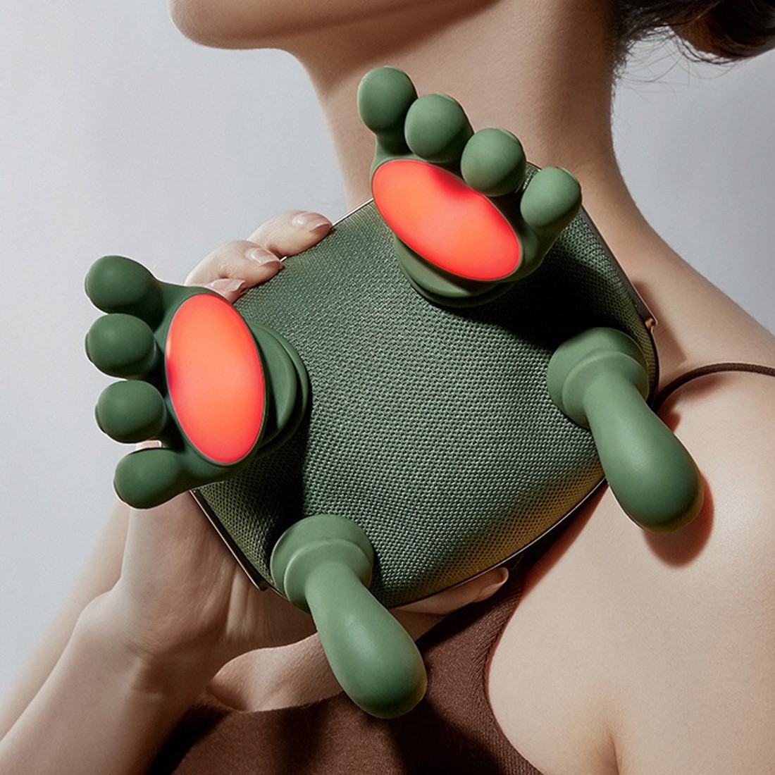 Neck Shoulder Massager With Heat Massagers Deep Tissue 4D Kneading 3 Speed — image 7
