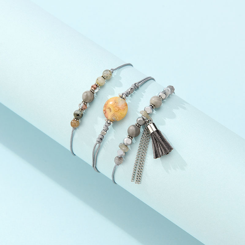 Personalized Solid Color Dual-use Short Bracelet