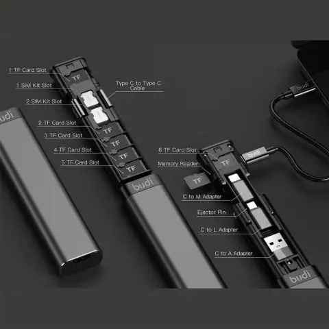 3 in 1 Multi-function Smart Adapter Card Storage Data