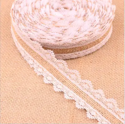 Linen Roll Lace DIY Handmade Christmas Wedding Crafts Lace Linen Roll