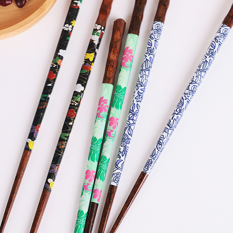 Title 10, Fashion Flower Household Hotel Chopsticks