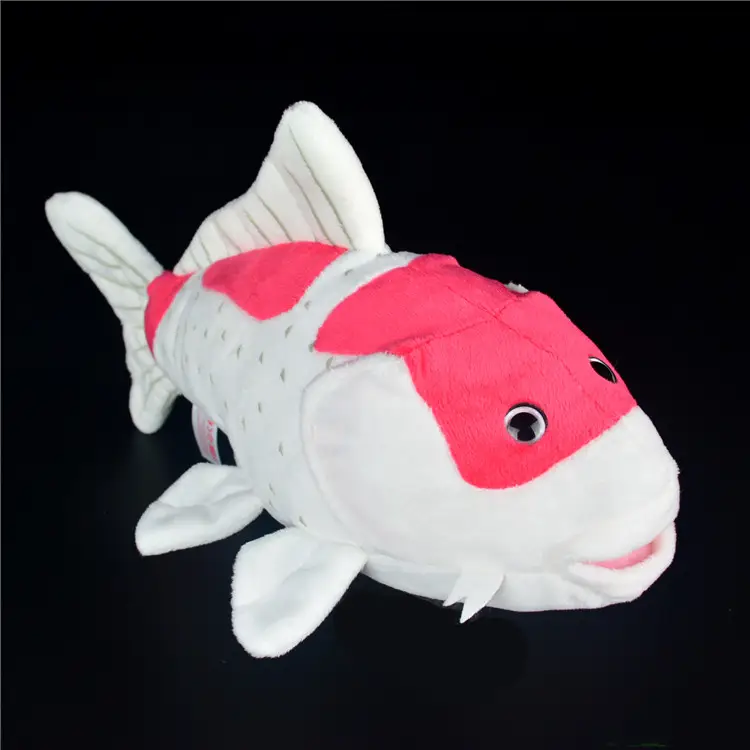 Cute Red Carp Doll Toy Simulation Animal
