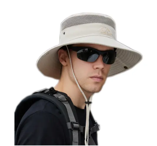 Solid Color Big Brim Sun Hat Outdoor