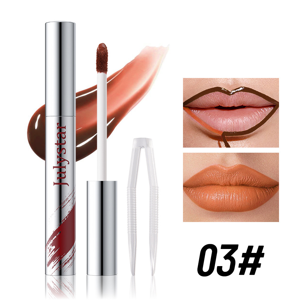 Tear And Pull Lipliner Peel Off Lip Liner Matte, Not Easy To Smudge, Line Hook Lip Marker Makeup Pen — foto 8