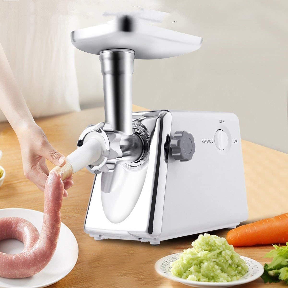 Title 6, Household Electric Stainless Steel Meat Grinder