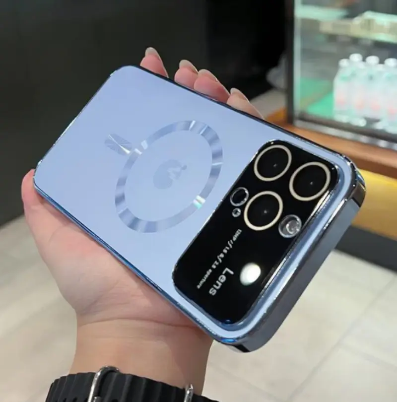 Mobile Phone Frosted Magnetic Charging Goggles Shell